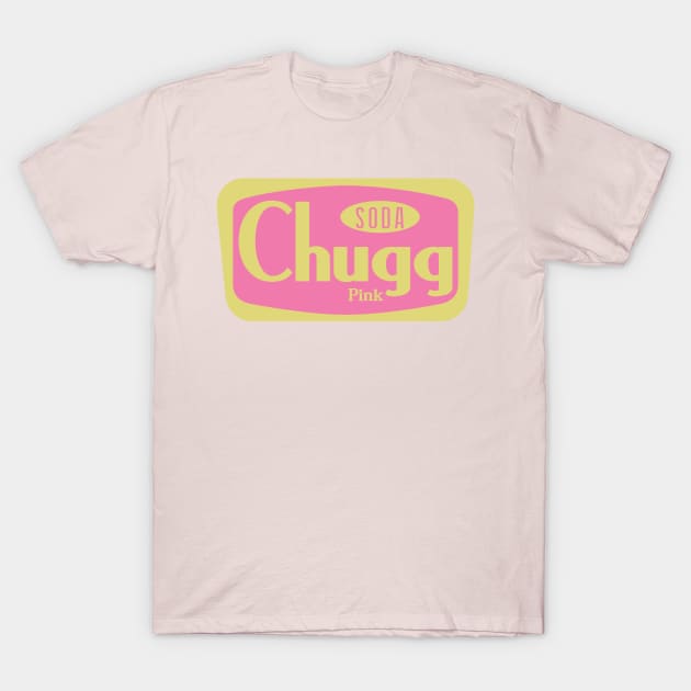 Chugg Soda - Pink T-Shirt by SlurpShop